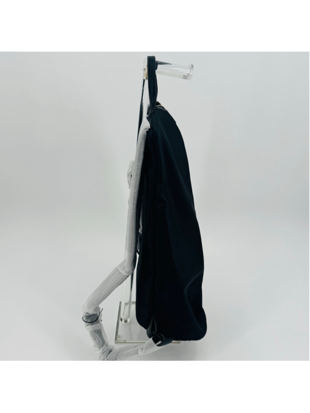 NWT Aimee Kestenberg Tamitha Large Nylon & Leather Backpack Black - Picture 6 of 9
